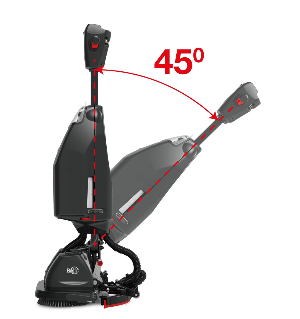 Numatic 440NX-RC Compact Scrubber Dryer with one battery