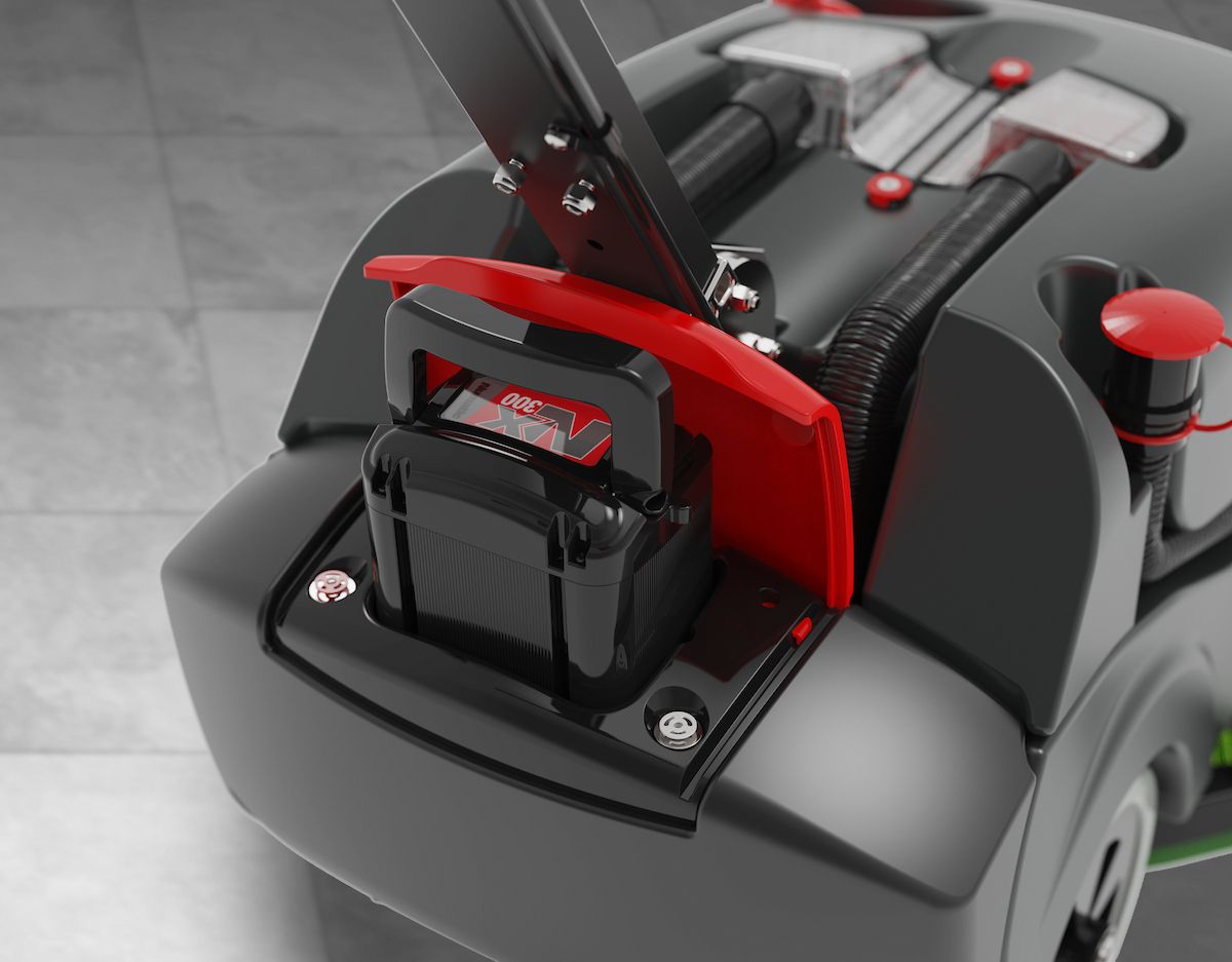 Numatic TTB1840NX-R Cordless Compact Scrubber Dryer