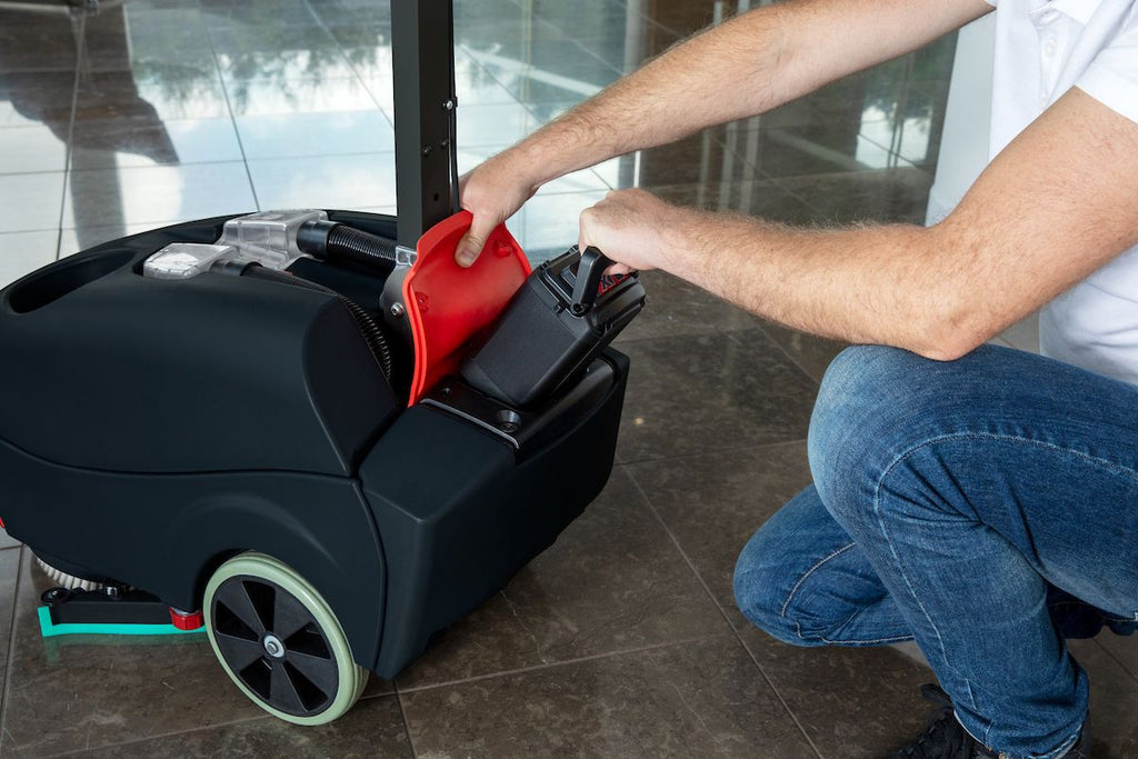 Numatic TTB1840NX-R Cordless Compact Scrubber Dryer