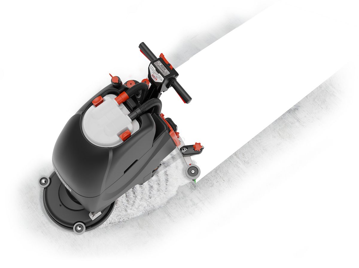 Numatic Twintec TTB3045NX-R Scrubber Dryer LESS BATTERY