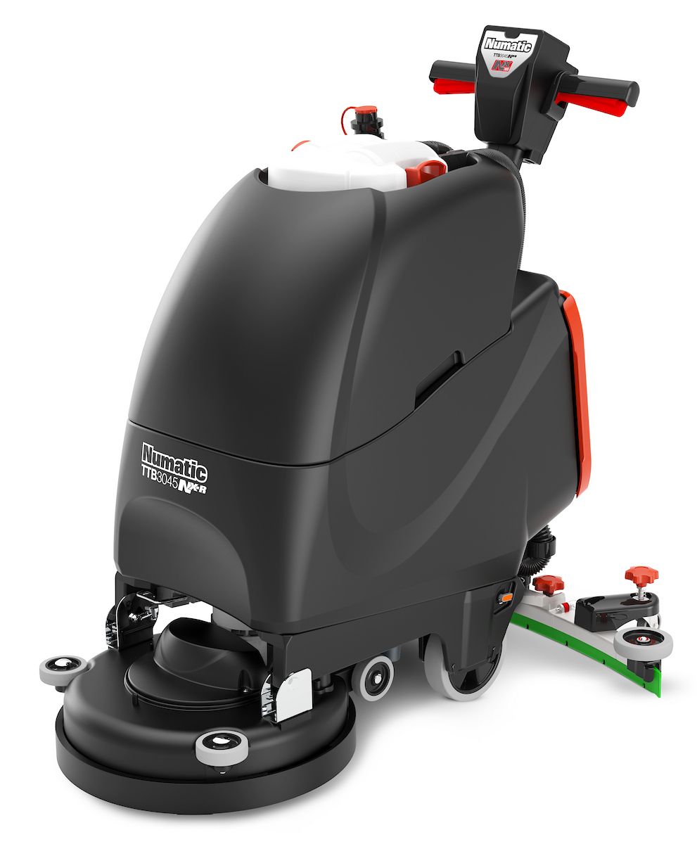 Numatic Twintec TTB3045NX-R Scrubber Dryer LESS BATTERY