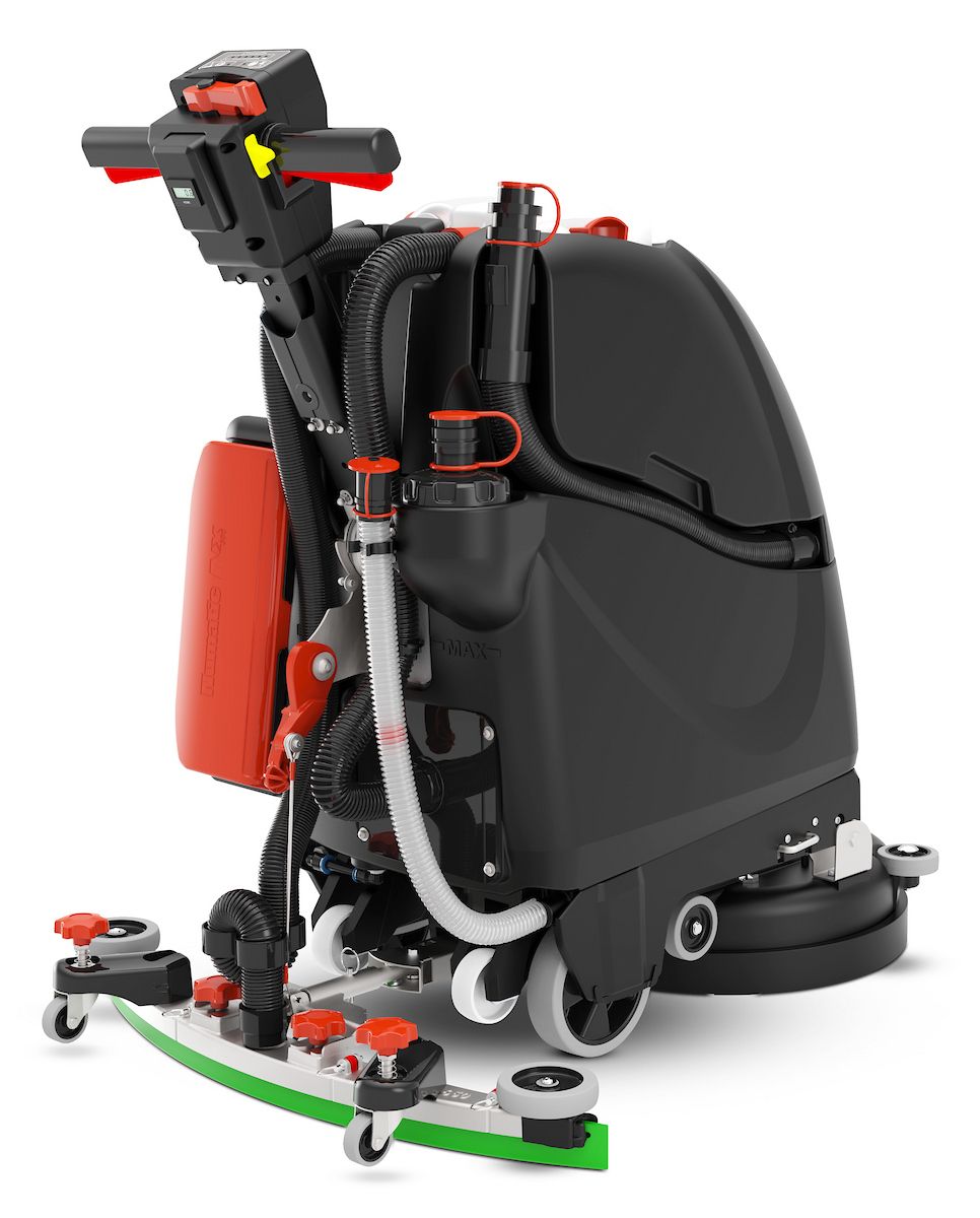 Numatic Twintec TTB3045NX-R Scrubber Dryer LESS BATTERY