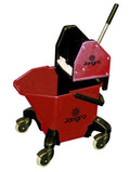 Jangro TC20 Combo Bucket/Wringer Red