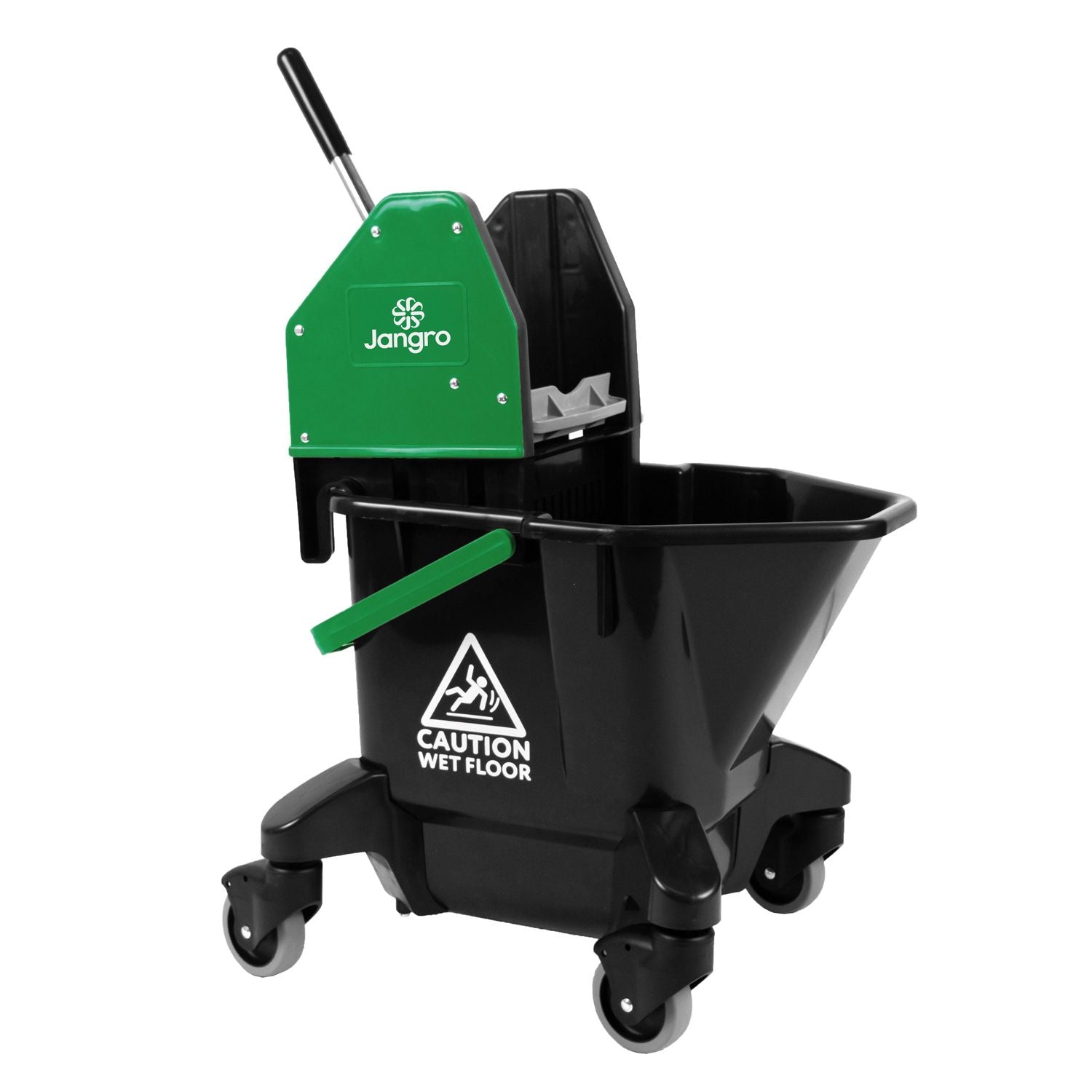 Jangro TC20 Combo Bucket / Wringer - 24L - Green