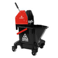 Jangro TC20 Combo Bucket / Wringer - 24L - Red