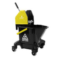 Jangro TC20 Combo Bucket / Wringer - 24L - Yellow