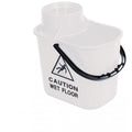 Professional Bucket and Wringer - White