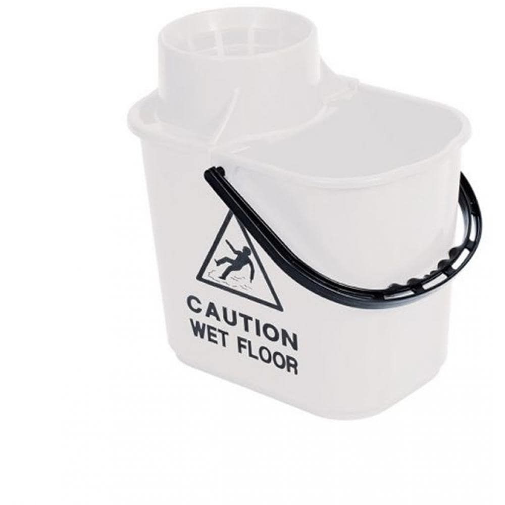 Professional Bucket and Wringer - White