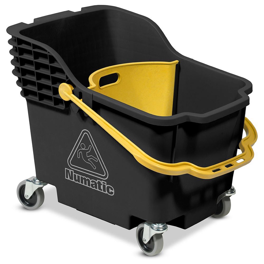 HB 1812B Black Reflo Bucket - Yellow