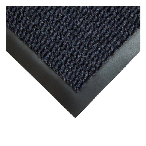 Vyna-Plush Doormat - 120cm x Linear Metre - Blue
