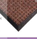 Superdry Door Mat Brown 0.6m x 0.9m