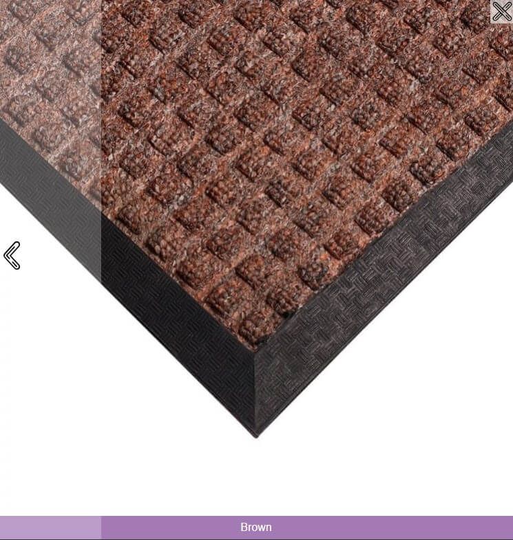 Superdry Door Mat Brown 0.6m x 0.9m