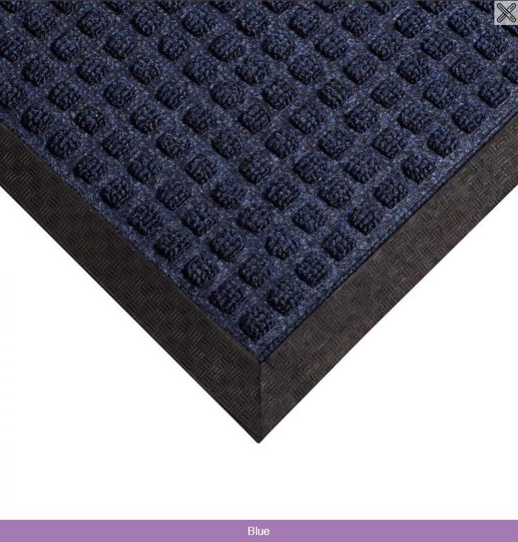 Superdry Door Mat Blue 0.9m x 1.5m