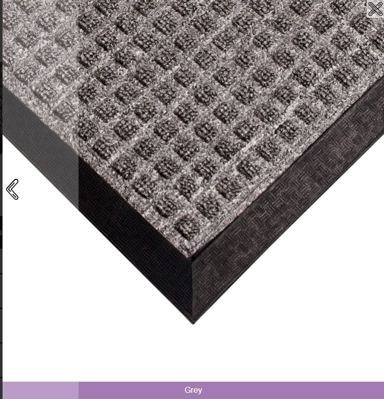 Superdry Door Mat Grey 1.20m x 1.80m