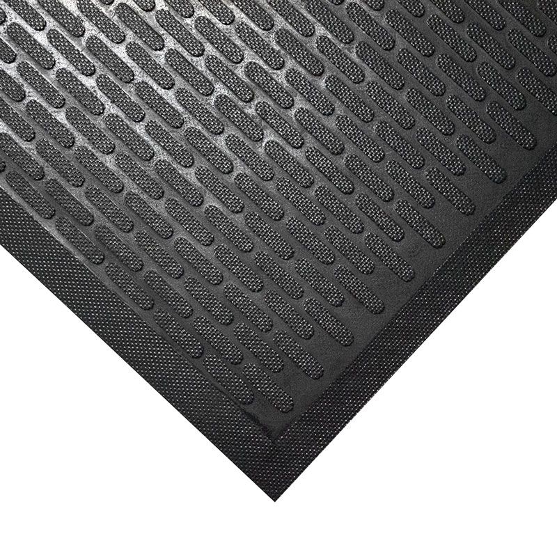 COBAscrape Rubber Workplace Mat - 0.85m x 0.75m