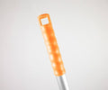 1200mm Aluminium Handle Orange - single-1200 x  25 x 25mm