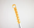 1200mm Aluminium Handle Yellow - single-1200 x  25 x 25mm