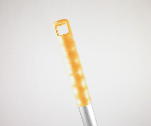 1200mm Aluminium Handle Yellow - single-1200 x  25 x 25mm