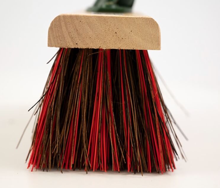 Complete Bassine/Red PVC Mix Medium Broom - 9.5"