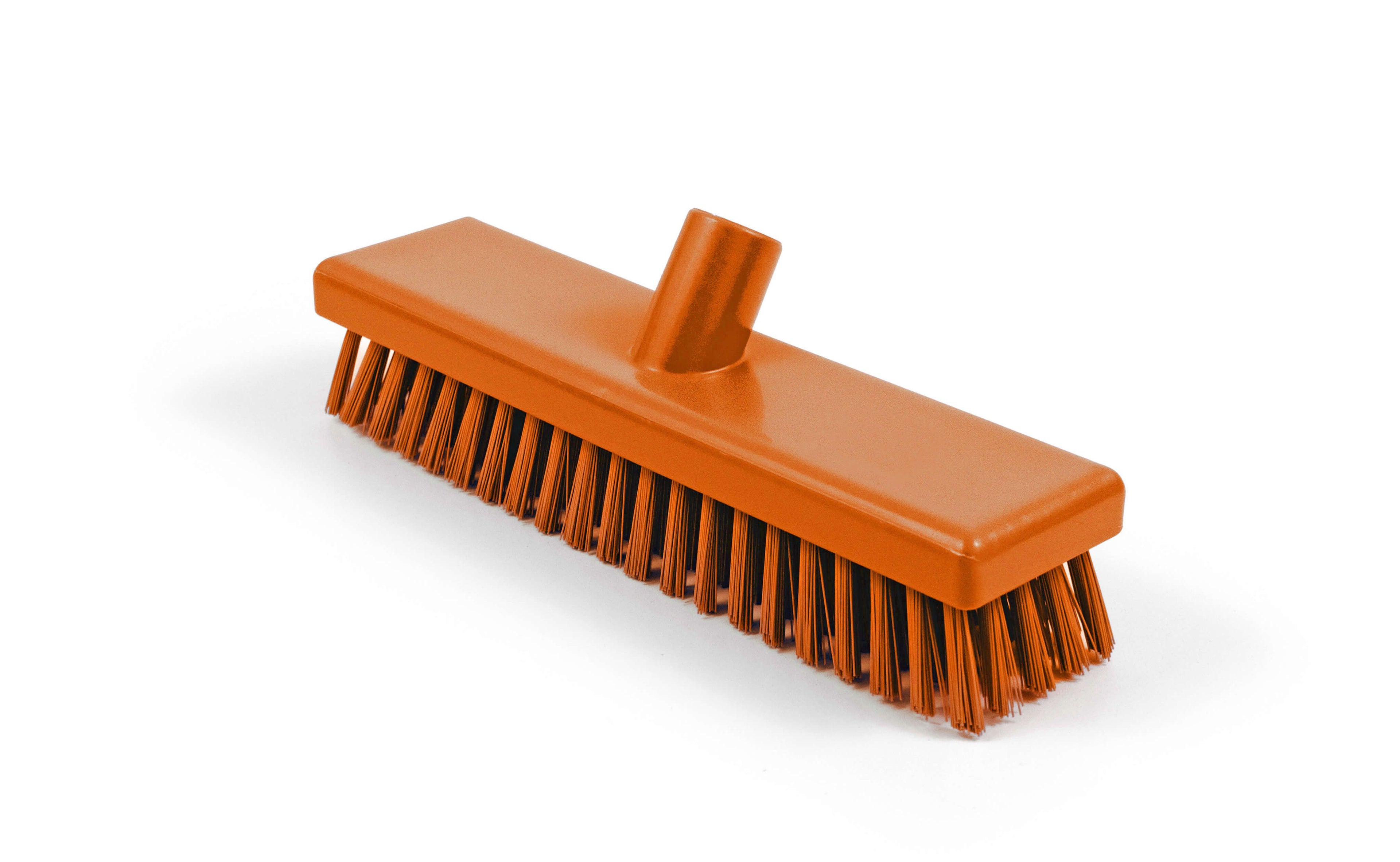 Stiff Deck Scrub Head - 305mm - Orange