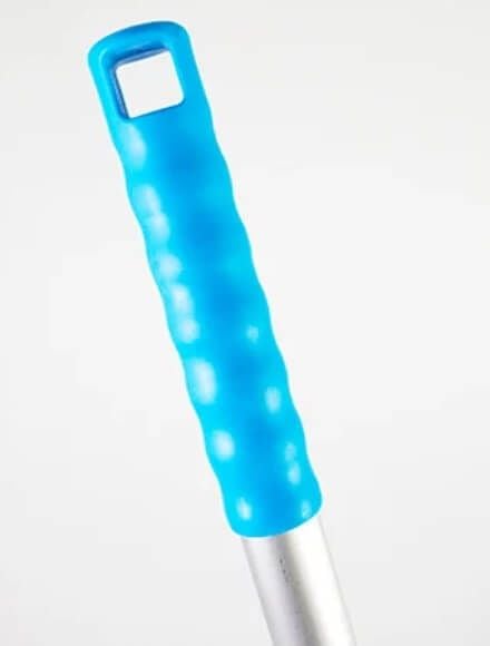 Hygiene Aluminium Broom Handle - 1.36m - Blue