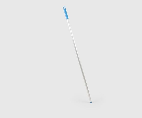 Hygiene Aluminium Broom Handle - 1.36m - Blue
