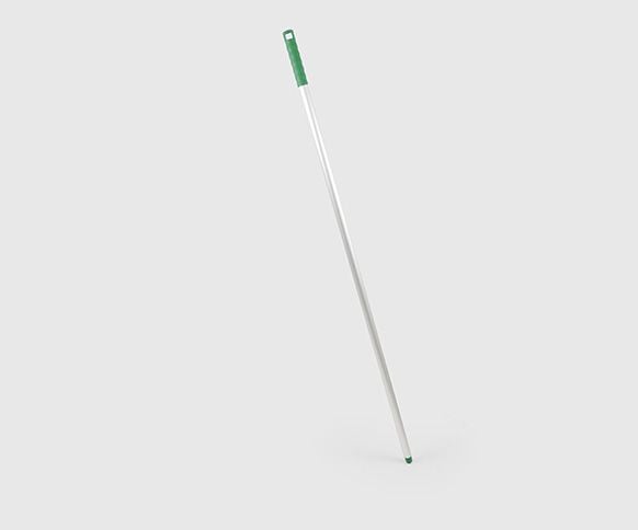 Hygiene Aluminium Broom Handle - 1.36m - Green