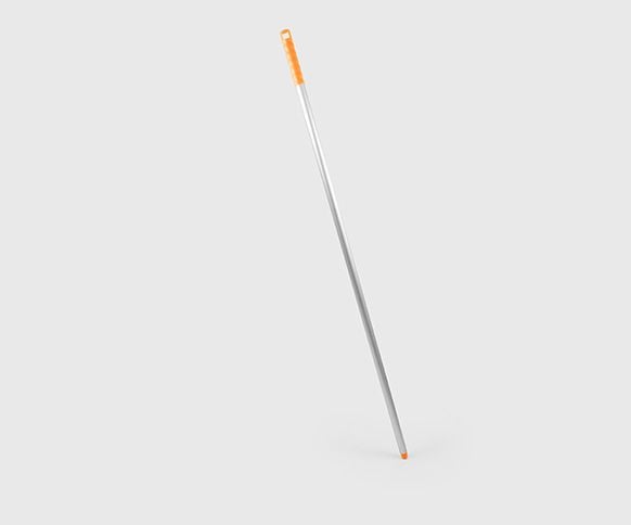 Hygiene Aluminium Broom Handle - 1.36m - Orange
