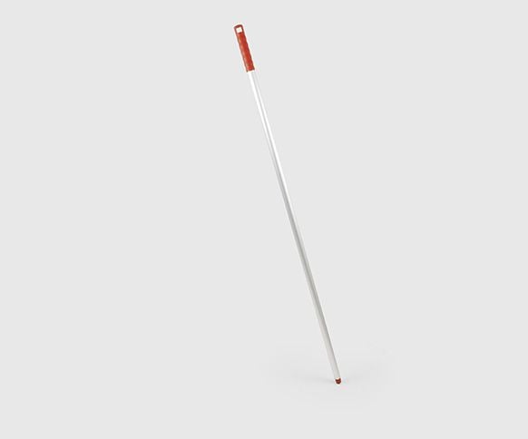 Hygiene Aluminium Broom Handle - 1.36m - Red