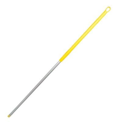 Hygiene Aluminium Broom Handle - 1.5m - Yellow