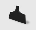 Plastic Floor Scraper - Black