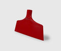 Plastic Floor Scraper - Red