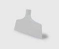 Plastic Floor Scraper - White