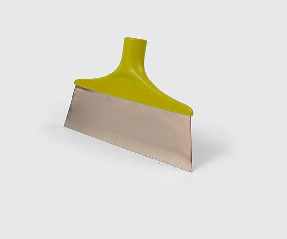 Stainless Steel Floor Scraper - Yellow