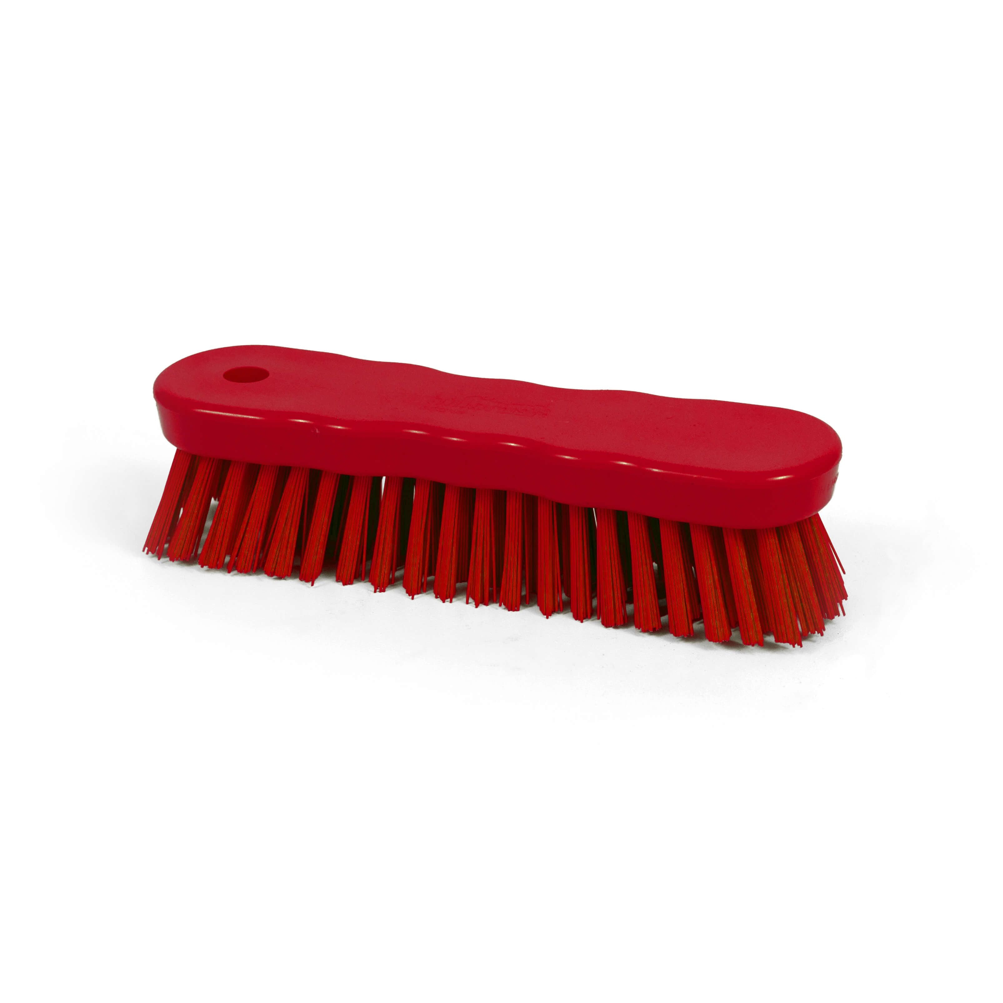 Eco Stiff Hand Brush - 180mm - Red