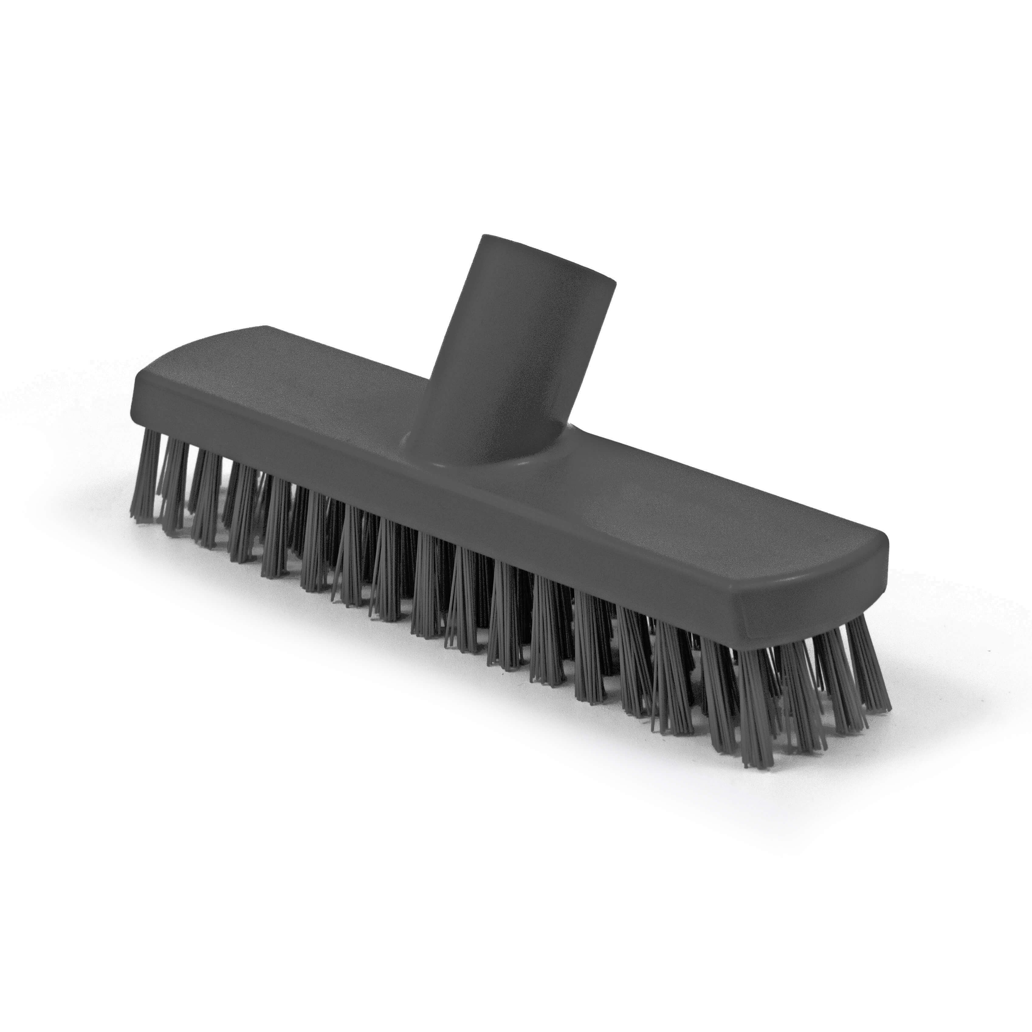 Eco Stiff Deck Scrub Head - 238mm - Black