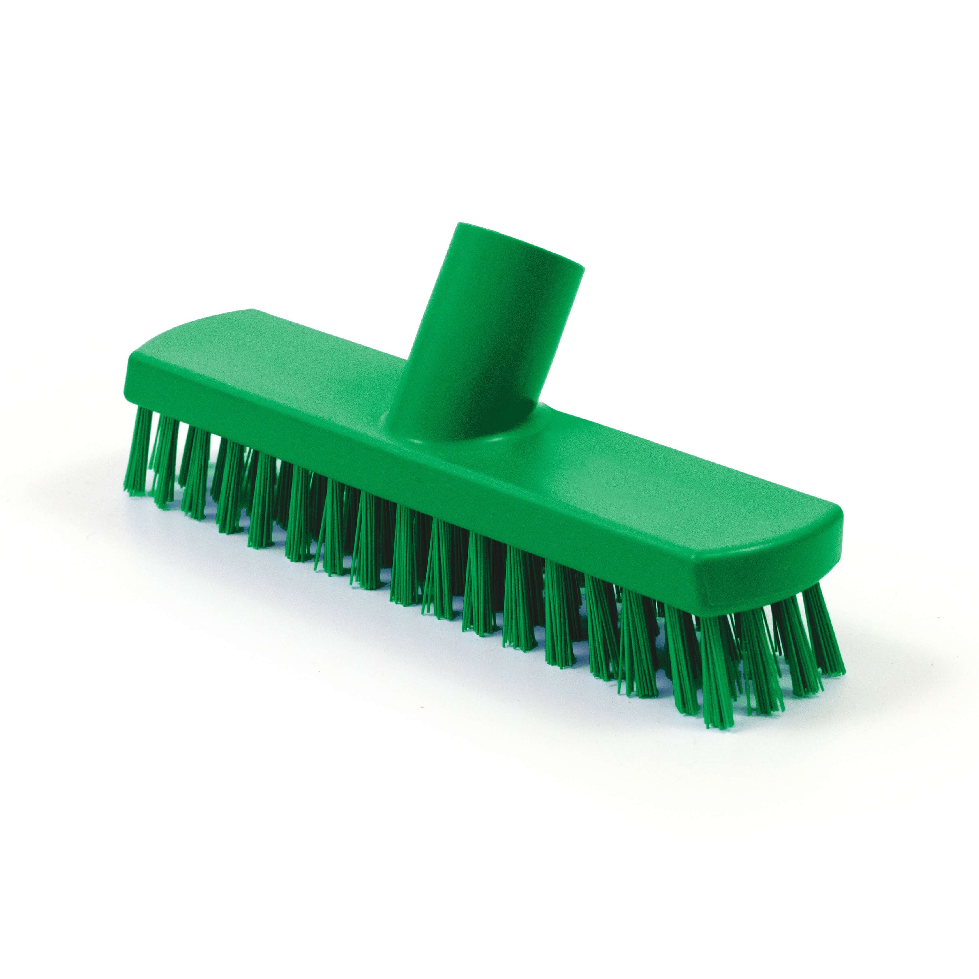 Eco Stiff Deck Scrub Head - 238mm - Green