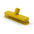 Eco Stiff Deck Scrub Head - 238mm - Yellow