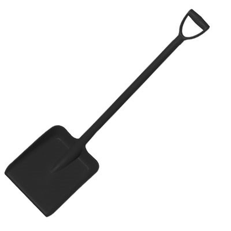 Hygiene D-Grip Shovel - Black
