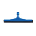 Heavy Duty Plastic Floor Squeegee - 45cm - Blue