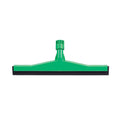 Heavy Duty Plastic Floor Squeegee - 45cm - Green