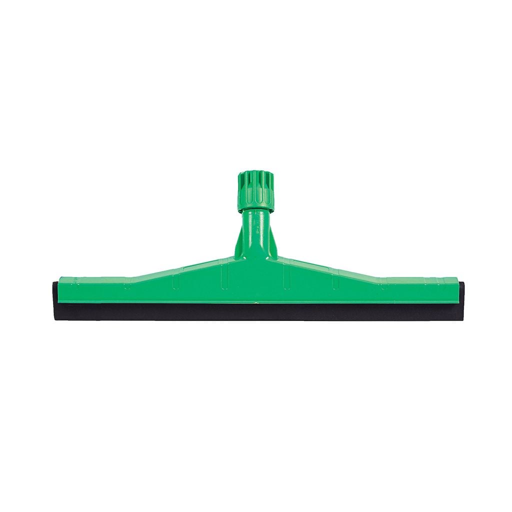 Heavy Duty Plastic Floor Squeegee - 45cm - Green