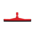 Heavy Duty Plastic Floor Squeegee - 45cm - Red
