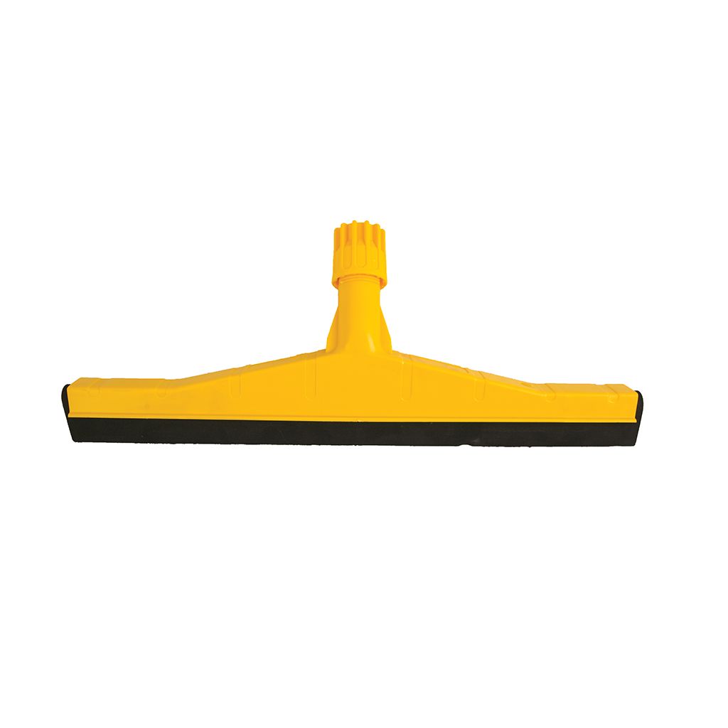 Heavy Duty Plastic Floor Squeegee - 45cm - Yellow