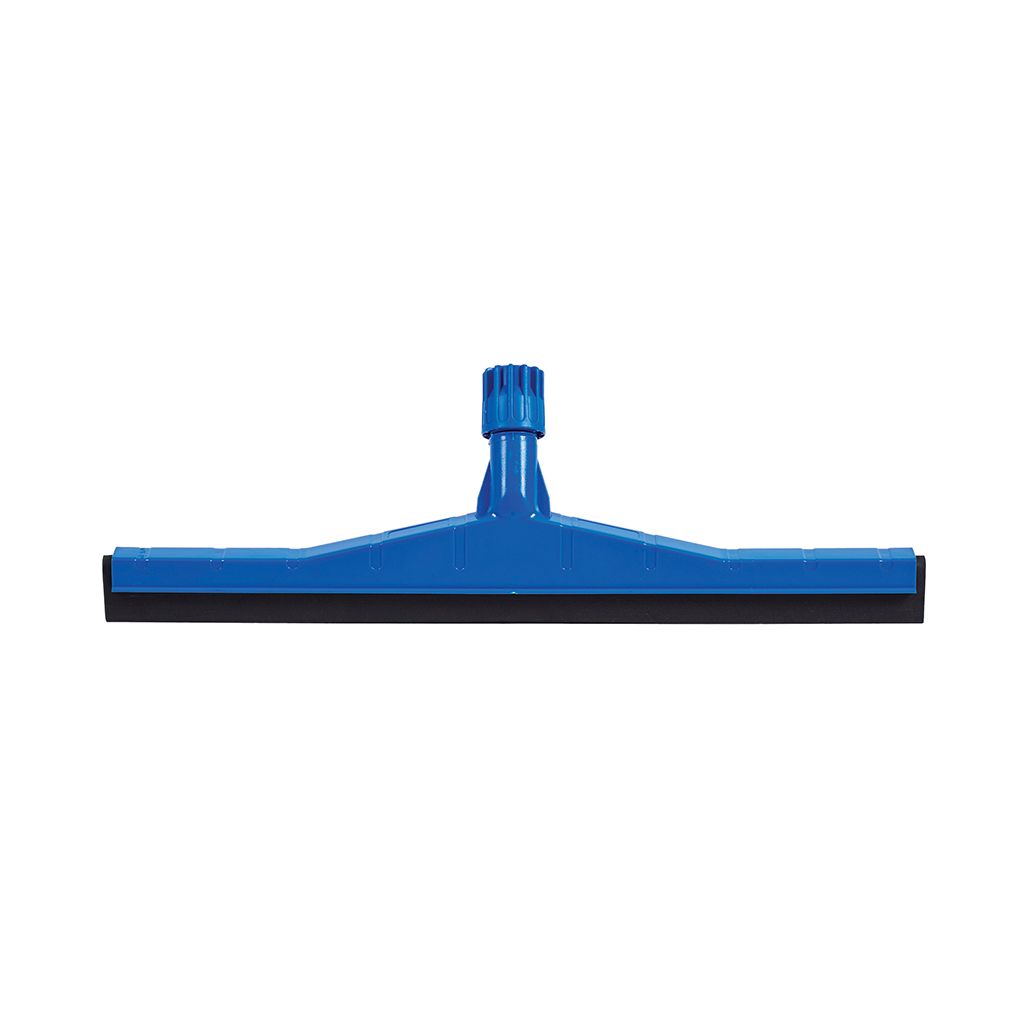 Heavy Duty Plastic Floor Squeegee - 55cm - Blue