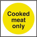 Cooked Meat Only Vinyl Sticker