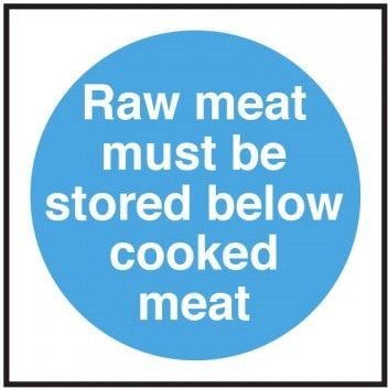 Raw Food Storage Vinyl Sticker