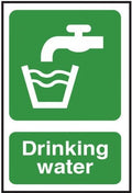 Drinking Water Vinyl Sticker
