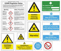 Safe Use and Storage of Cleaning Chemicals Pack - 12 Signs
