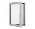 Key Lock Poster / Menu Display Case - A2 - Silver